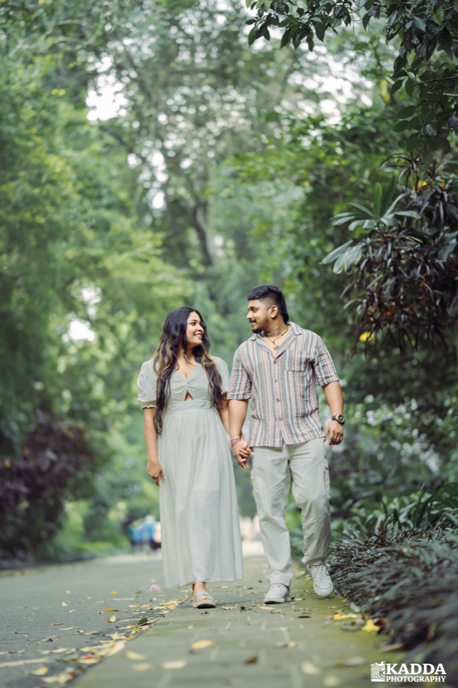 Anniversary shoot in park by KADDA Photography